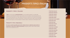Desktop Screenshot of prodotti-tipici-italiani.com